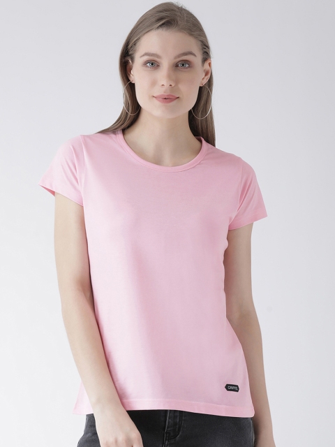 

GRIFFEL Women Pink Solid Top