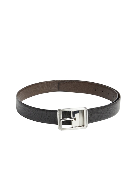 

Park Avenue Men Black Textured Leather Belt