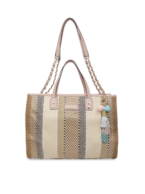 

ALDO Multicoloured Self Design Shoulder Bag, Multi