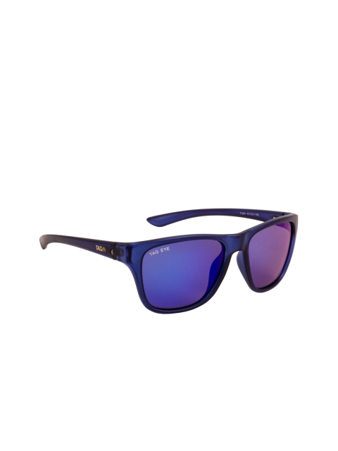 

TAG EYE Unisex Wayfarer Sunglasses 71301TAG210, Blue