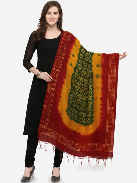 

Satrani Multicoloured Printed Dupatta, Multi