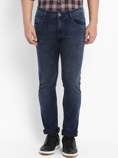 

Parx Men Blue Slim Fit Mid-Rise Clean Look Jeans