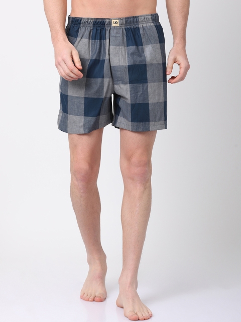 

Urban Dog Men Assorted Checked Boxer UDBX127