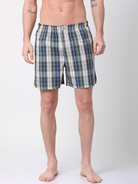 

Urban Dog Men Assorted Checked Boxer UDBX126