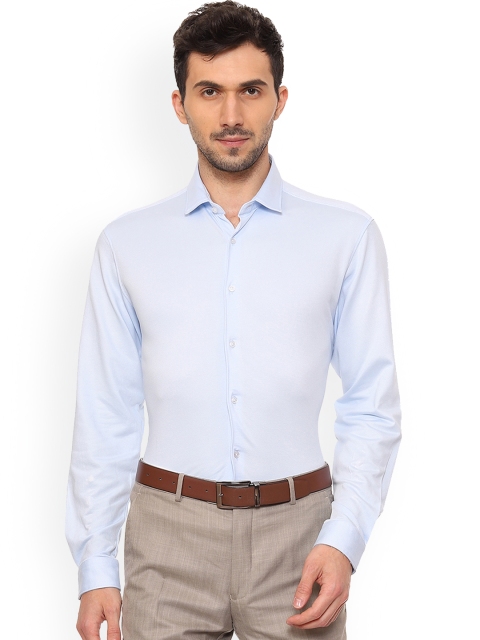 

Van Heusen Men Blue Slim Fit Solid Formal Shirt