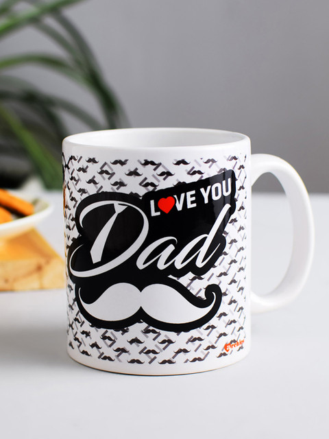 

Archies White & Black Printed Ceramic Coffee Mug