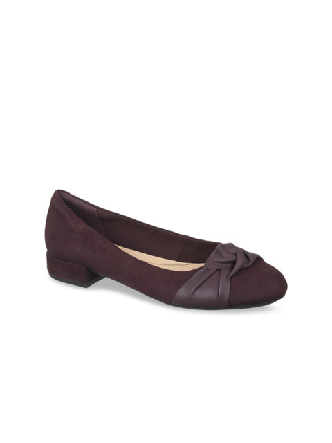 

Clarks Women Brown Slip-On Sneakers