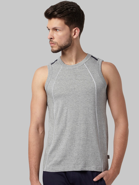 

Park Avenue Men Grey Solid Innerwear Vest 8907920081893