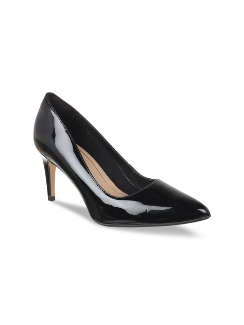 

Clarks Women Purple Solid Pumps