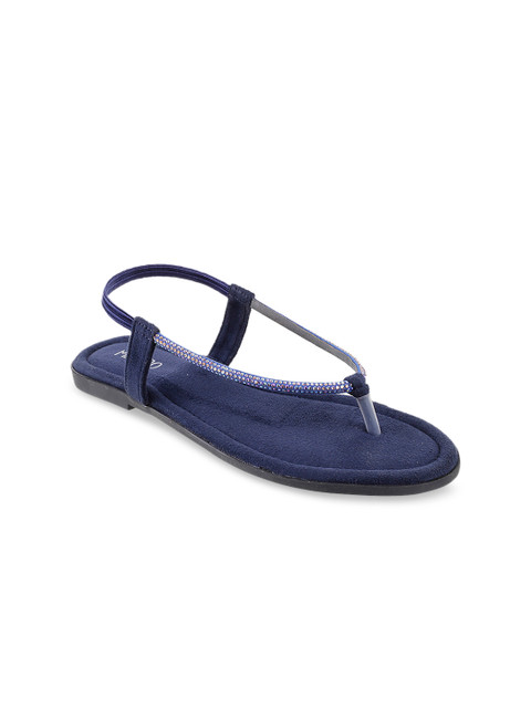 

Metro Women Blue Solid One Toe Flats