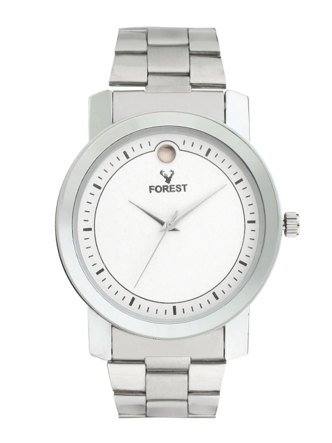 

Hobforestessentials Men White Analogue Watch