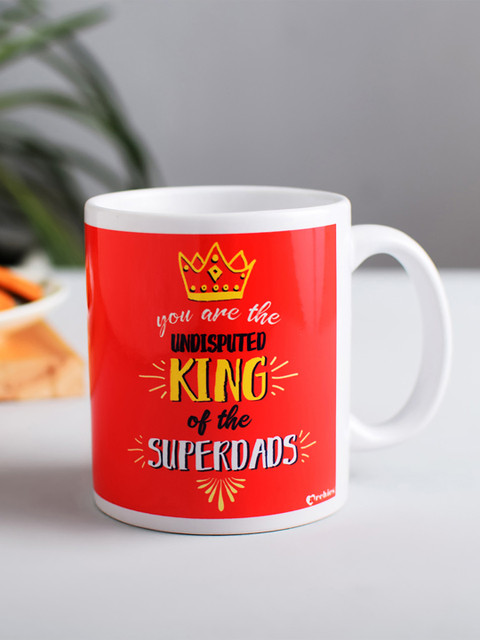 

Archies Red Printed Ceramic Coffee Mug