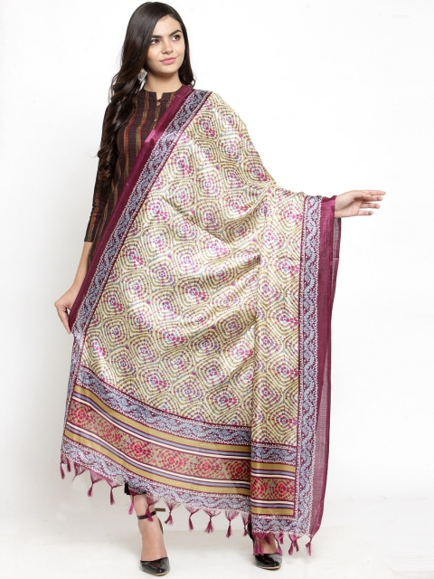 

Kiaasa Multicoloured Printed Dupatta, Multi