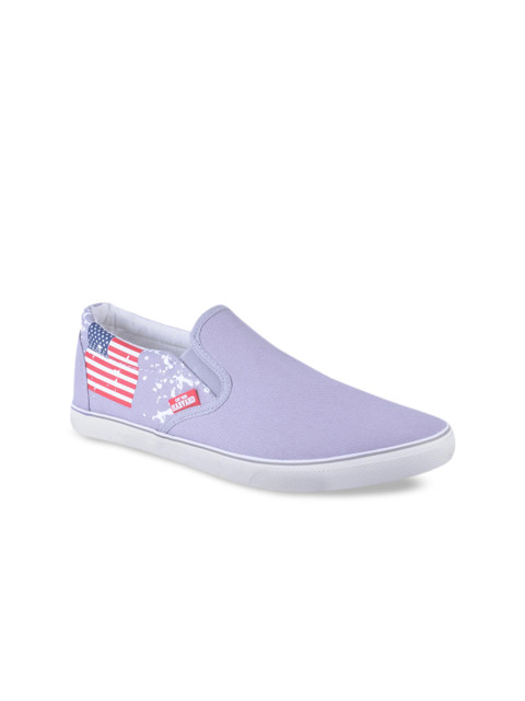 

Harvard Men Purple Slip-On Sneakers