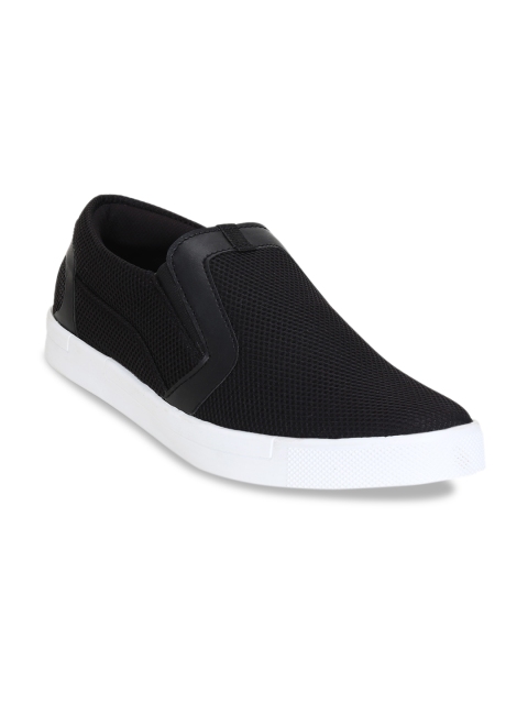 

Get Glamr Men Black Slip-On Sneakers