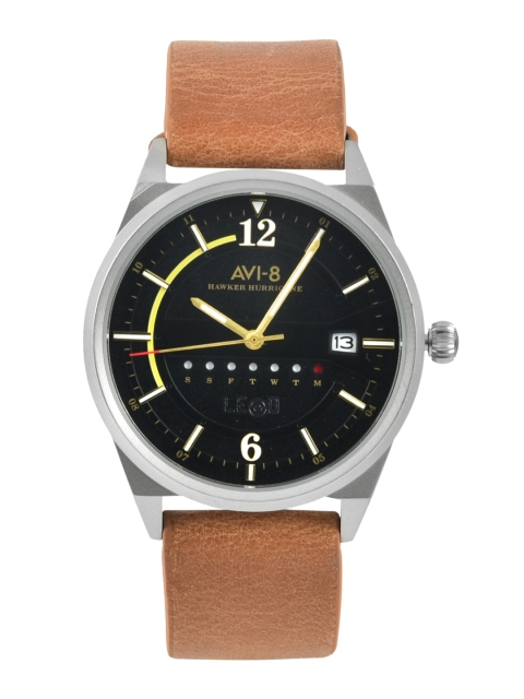 

AVI-8 Men Black Analogue Watch AV-4044-07