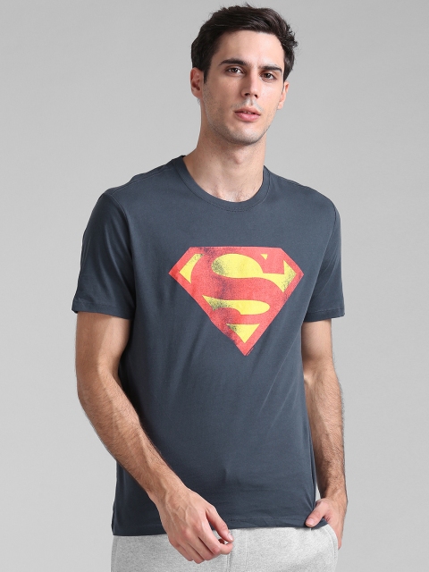 GAP Men Grey Short Sleeve Superman Graphic Tee