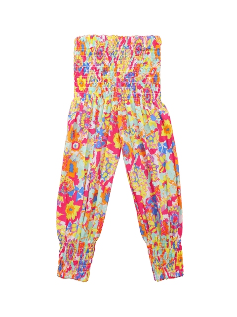 

SWEET ANGEL Girls Multicoloured Printed Regular Fit Capris, Multi