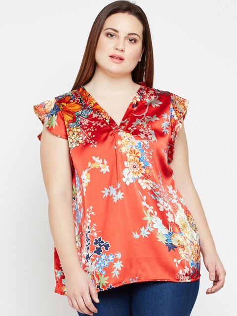 

Oxolloxo Women Multicoloured Printed Top, Multi