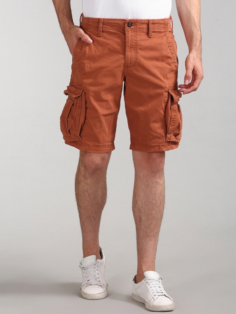

GAP Men Brown 11" Twill Cargo Shorts With GapFlex