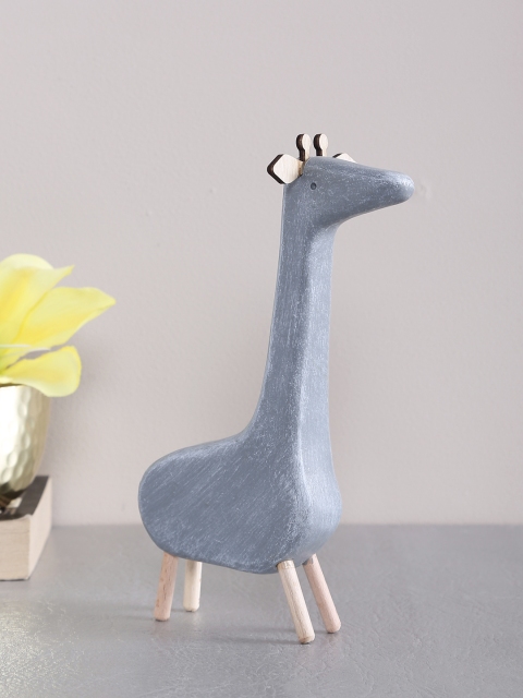 

TAYHAA Grey Resin Art Minimalist Giraffe Showpiece