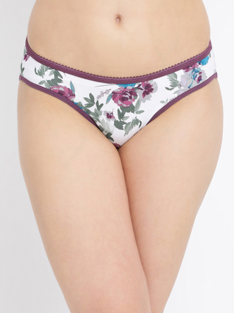 

Clovia Women Multicoloured Printed Bikini Briefs PN3237P12XL, Multi