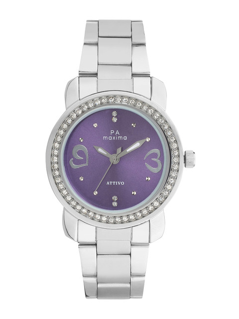 

maxima Women Purple Analogue Watch O-56182CMLI