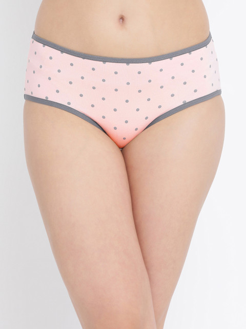 

Clovia Women Pink Printed Hipster Briefs PN3230P22