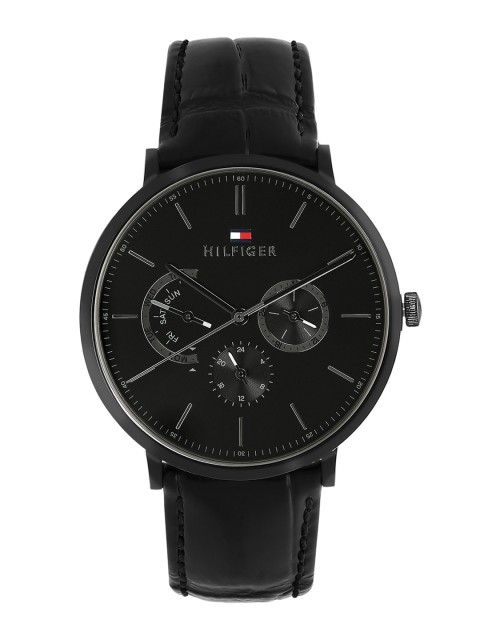 

Tommy Hilfiger Men Black Analogue Watch TH1710378