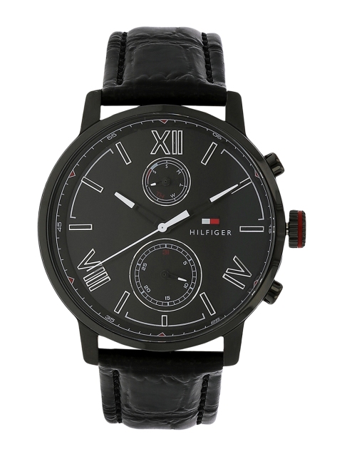 

Tommy Hilfiger Men Black Analogue Watch TH1791310