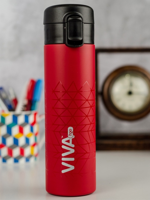 

VIVA h2o Red Solid Stainless Steel Water Bottle