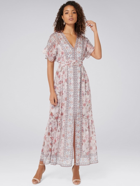 

Forever New Women Multicoloured Floral Printed Maxi Dress, Multi