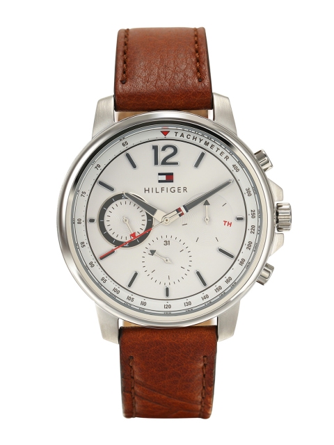 

Tommy Hilfiger Men Off-White Analogue Watch TH1791531