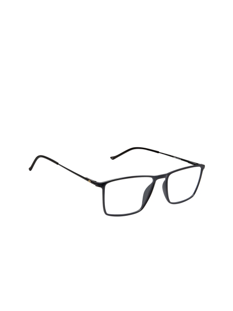 

David Blake Unisex Black Solid Full Rim Rectangle Frames EWDB1921CKIN6002C1