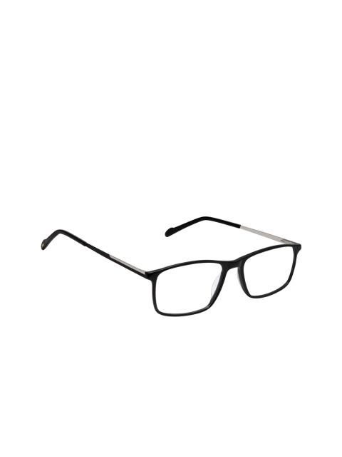

David Blake Unisex Black Solid Full Rim Rectangle Frames EWDB1939CKSS5215C1