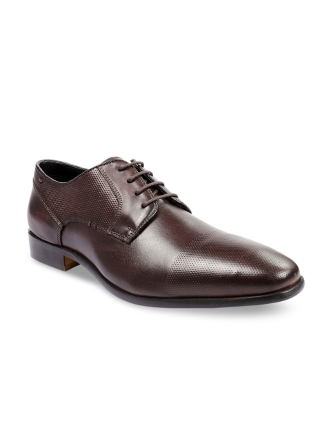 

One8 Men Brown Formal Leather Derbys