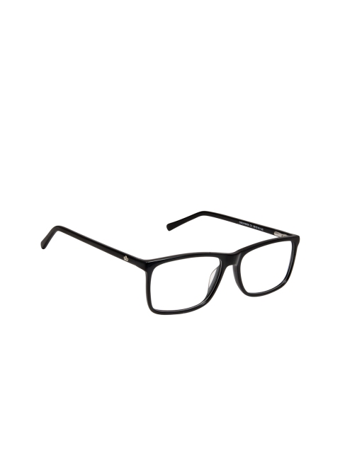 

David Blake Unisex Black Solid Full Rim Rectangle Frames EWDB2005MK8808C1
