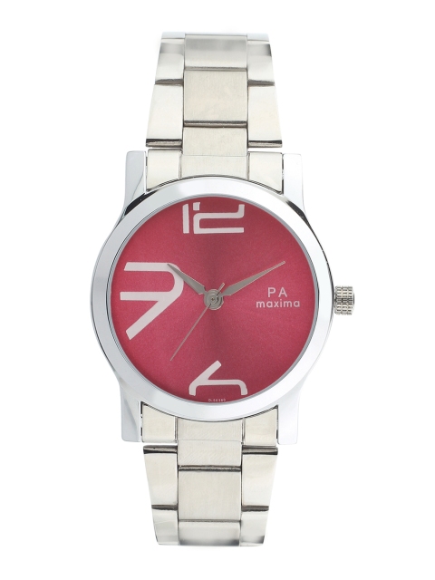 

maxima Women Pink Analogue Watch