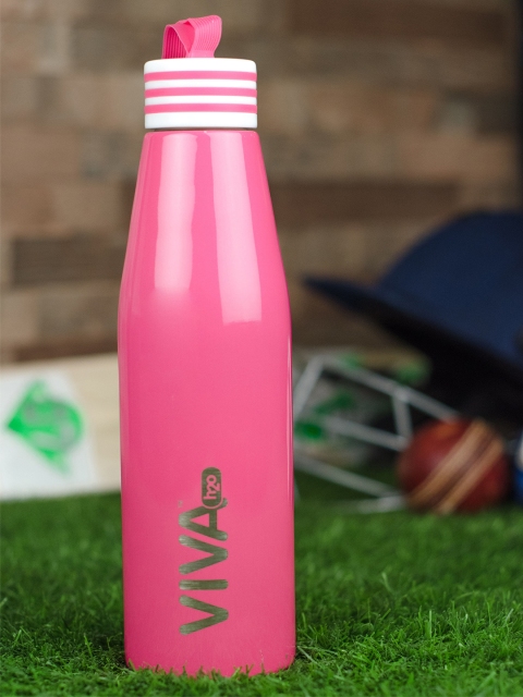 

VIVA h2o Pink Solid Stainless Steel Water Bottle