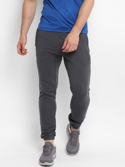 

Alcis Men Grey Solid Straight-Fit Joggers