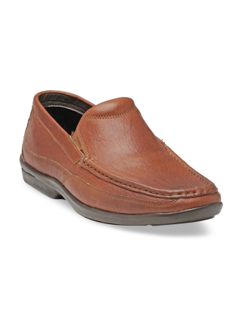 

Franco Leone Men Tan Semiformal Slip-Ons