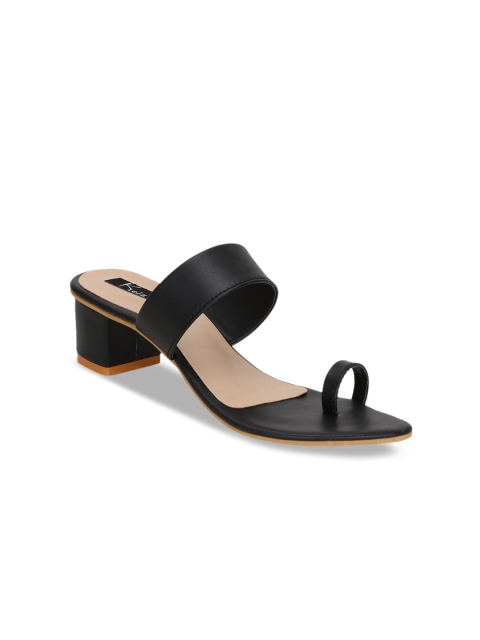 

Kielz Women Black Solid Heels