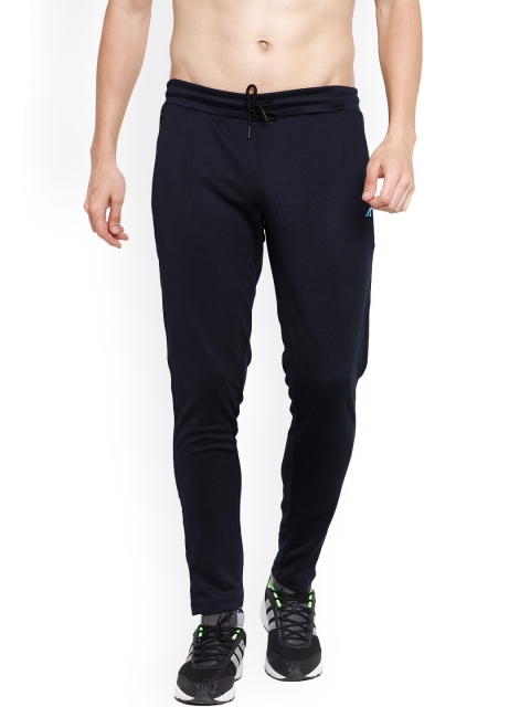 

Alcis Men Black Solid Slim-Fit Track Pants