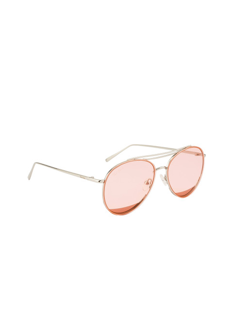 

Ted Smith Unisex Aviator Sunglasses TS-1199S_C1, Pink