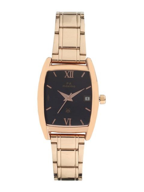 

maxima Women Black Analogue Watch O-49970CALR