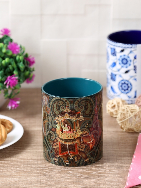 

Reinvention Factory Green Ceramic Coffee Mug