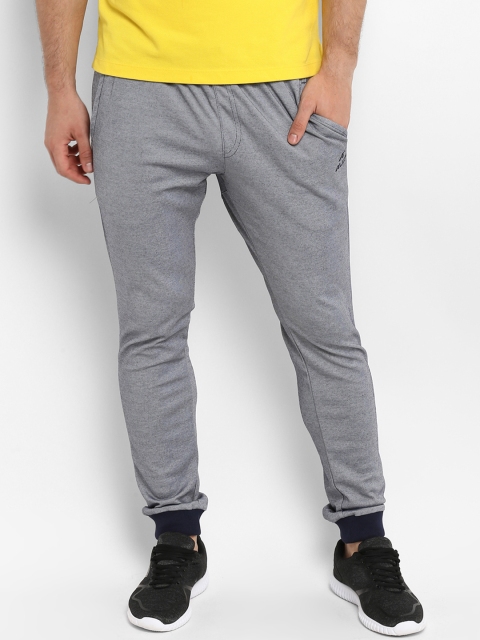 

Alcis Men Grey Solid Slim-Fit Joggers