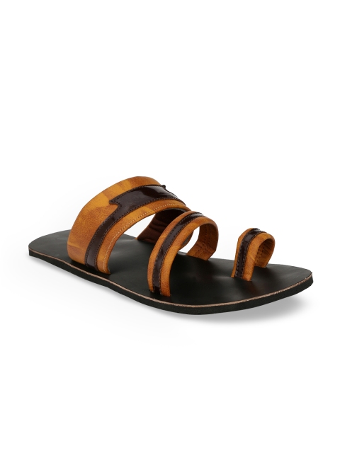 

John Karsun Men Tan Brown Sandals