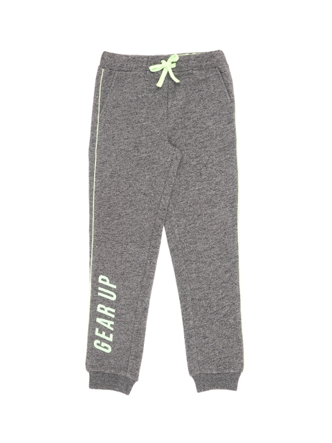 

Pantaloons Junior Boys Grey Regular Fit Self Design Joggers