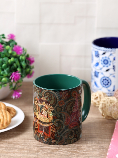 

Reinvention Factory Green Ceramic Coffee Mug